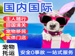 大同云冈机场邮寄国际宠物托运 【国